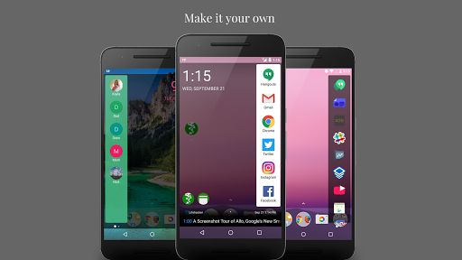 Ivy (Sidebar Launcher, Widgets, RSS) - عکس برنامه موبایلی اندروید