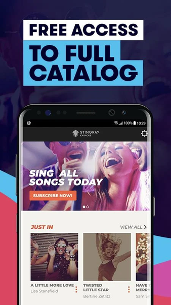 Stingray Karaoke Party - عکس برنامه موبایلی اندروید