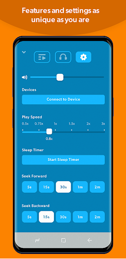 Stitcher - Podcast Player - Image screenshot of android app