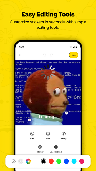 Stixy: Sticker Maker, WA Emoji - عکس برنامه موبایلی اندروید