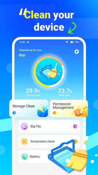 Clean Mate - Storage Cleaner - Image screenshot of android app