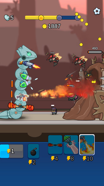 Snake Tower Defense - عکس بازی موبایلی اندروید