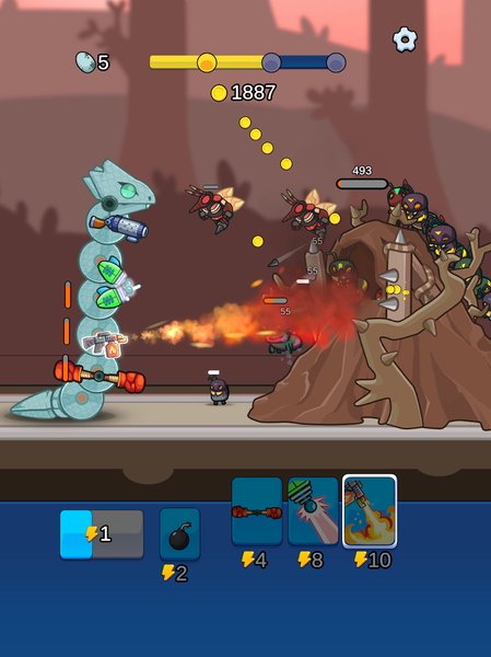 Snake Tower Defense - عکس بازی موبایلی اندروید