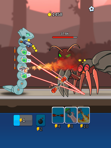 Snake Tower Defense - عکس بازی موبایلی اندروید