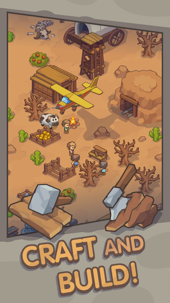 Stone Age Survival: Craft game - عکس بازی موبایلی اندروید