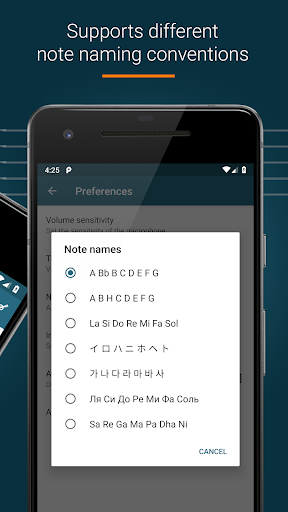 Tuner - Pitched! - Image screenshot of android app