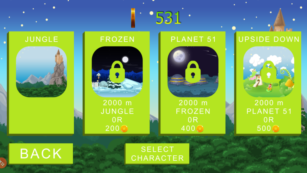 The Birds - Gameplay image of android game