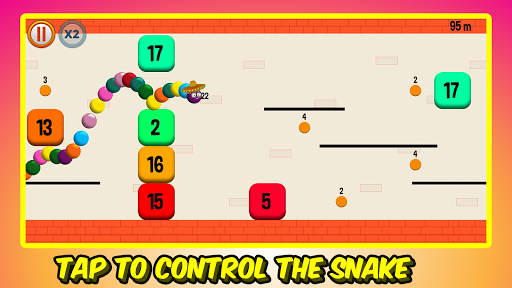 Snappy Snake - عکس بازی موبایلی اندروید
