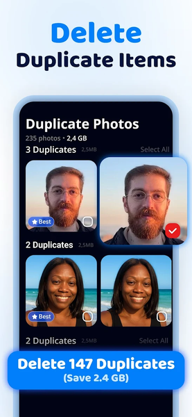 Cleanup: Phone Storage Cleaner - عکس برنامه موبایلی اندروید