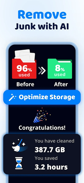 Cleanup: Phone Storage Cleaner - عکس برنامه موبایلی اندروید