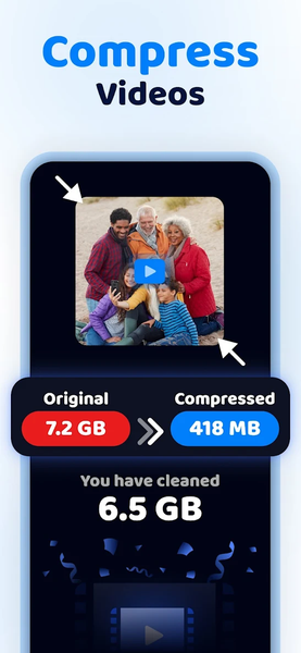 Cleanup: Phone Storage Cleaner - عکس برنامه موبایلی اندروید