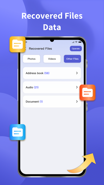 MobileRecov - Data Recovery - عکس برنامه موبایلی اندروید