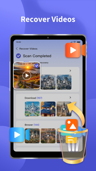 MobileRecov - Data Recovery - عکس برنامه موبایلی اندروید