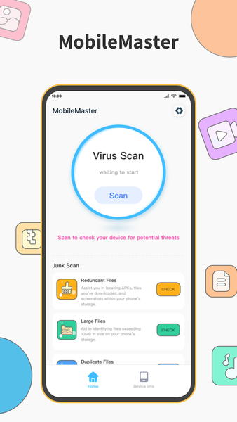 MobileMaster - Antivirus - عکس برنامه موبایلی اندروید