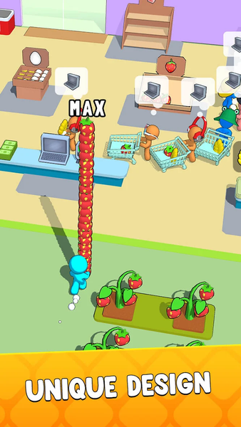 My Mini Store: Mart Tycoon - Gameplay image of android game
