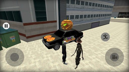 Car Halloween Simulation - Happy Halloween - عکس بازی موبایلی اندروید