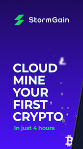 StormGain: Bitcoin Wallet App - استورم گین - عکس برنامه موبایلی اندروید