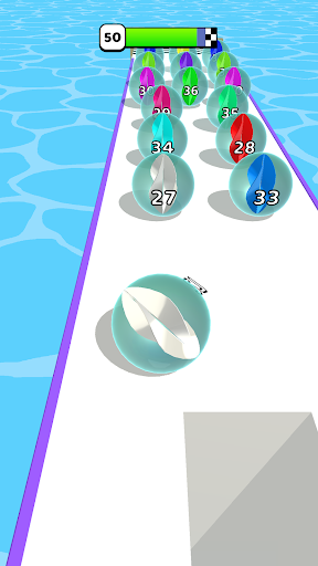 Marble Run 3D-Color Ball Race - Image screenshot of android app