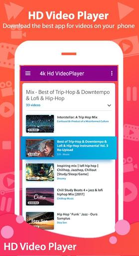 HD Video Player - All format video player HD - عکس برنامه موبایلی اندروید