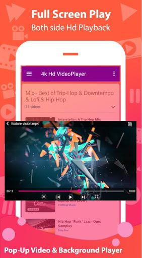 HD Video Player - All format video player HD - عکس برنامه موبایلی اندروید