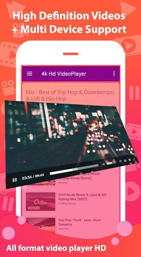 HD Video Player - All format video player HD - عکس برنامه موبایلی اندروید