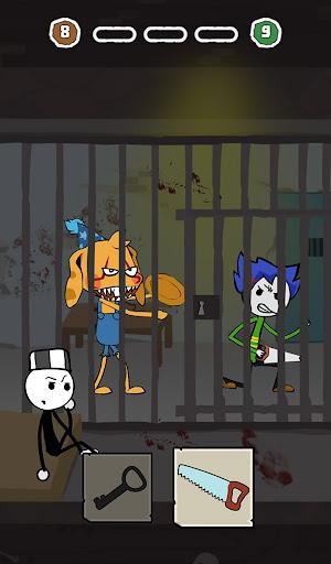 Stickman Prison - Bunzo Escape - Gameplay image of android game