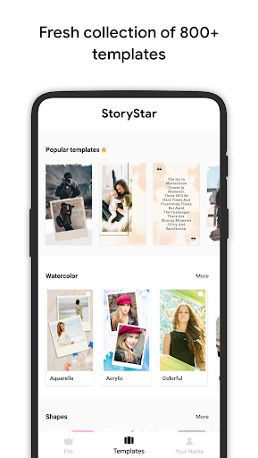 - StoryStar ساخت استوری اینستاگرام - Image screenshot of android app