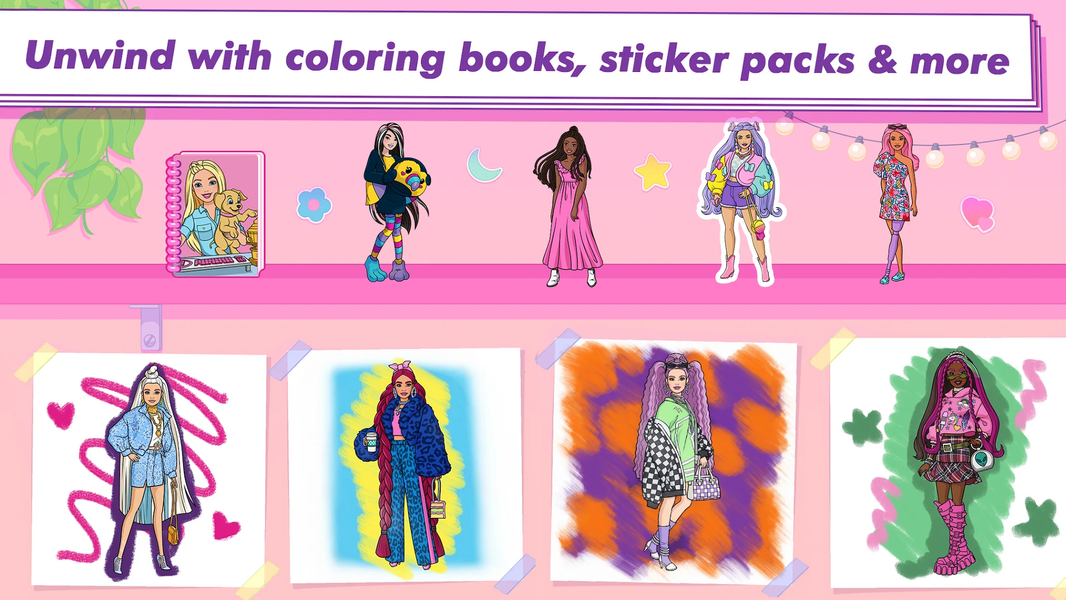 Barbie Color Creations - Image screenshot of android app