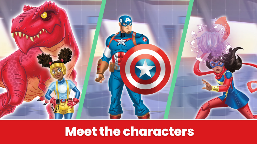 Marvel HQ: Kids Super Hero Fun - عکس برنامه موبایلی اندروید