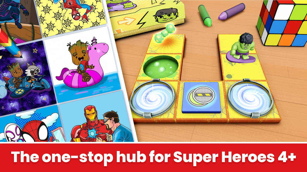 Marvel HQ: Kids Super Hero Fun - عکس برنامه موبایلی اندروید