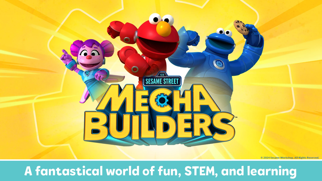 Sesame Street Mecha Builders - Gameplay image of android game