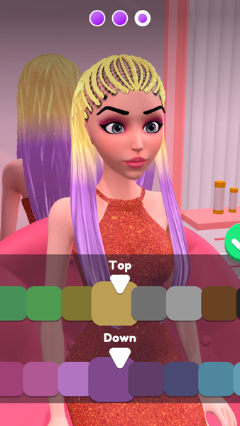 DIY Hair Extensions - Gameplay image of android game