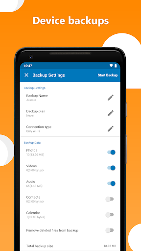 HiDrive - Image screenshot of android app