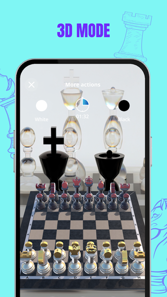 CheckMat: Chess & Puzzles - Gameplay image of android game