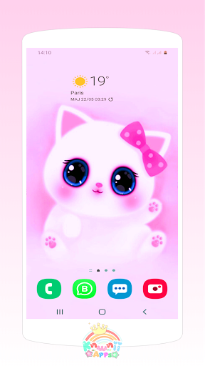 Strawberry backgrounds - Cute kawaii wallpapers - عکس برنامه موبایلی اندروید