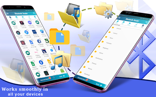 Bluetooth File Sender - Transfer & Share - عکس برنامه موبایلی اندروید