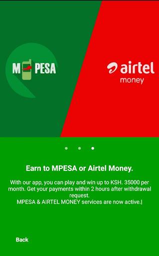 LuckySpin To M-Pesa in Kenya - Image screenshot of android app