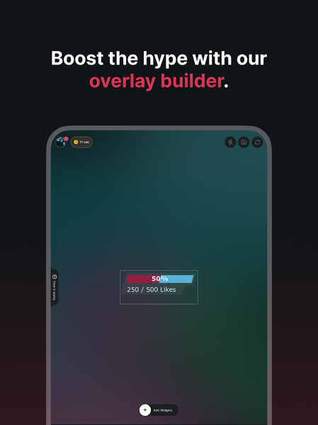 TikFinity Mobile - Alerts&TTS - Image screenshot of android app