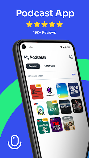 Podcast App -  Podcasts - عکس برنامه موبایلی اندروید