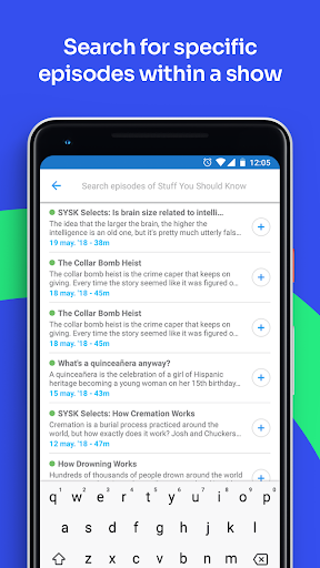 Podcast App - عکس برنامه موبایلی اندروید