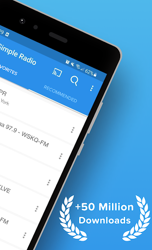 Simple Radio: Live AM FM Radio - عکس برنامه موبایلی اندروید