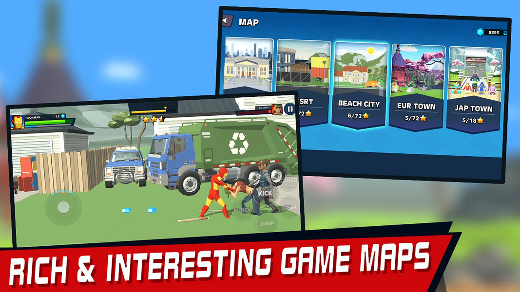 Street Hero : RPG Fighting - Gameplay image of android game