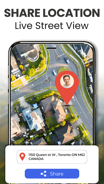 Live Street View Map ۳d - عکس برنامه موبایلی اندروید
