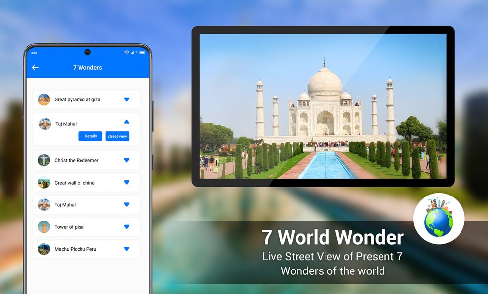Street View Earth Map Live GPS - Image screenshot of android app