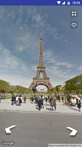 Street Panorama View ۳D, Live Street Map ۳D - عکس برنامه موبایلی اندروید