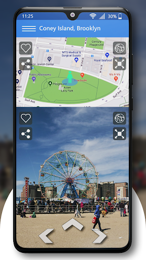 Live Street View Earth & Driving Directions App - Image screenshot of android app