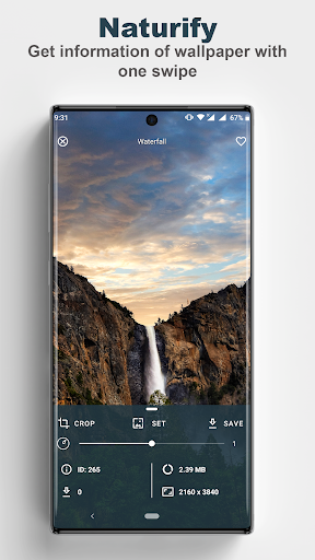 Naturify -HD Nature Wallpapers - عکس برنامه موبایلی اندروید