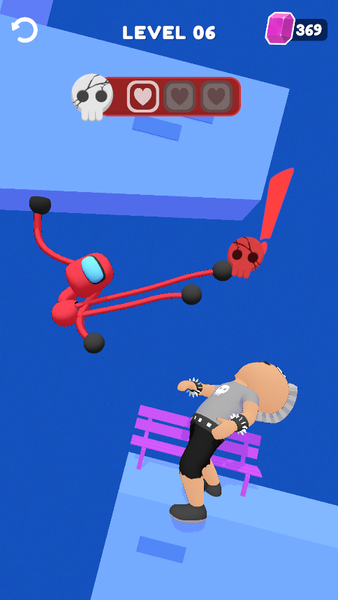 Stretch and Grab - Gameplay image of android game