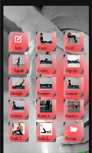 Knee Pain Exercises - Image screenshot of android app