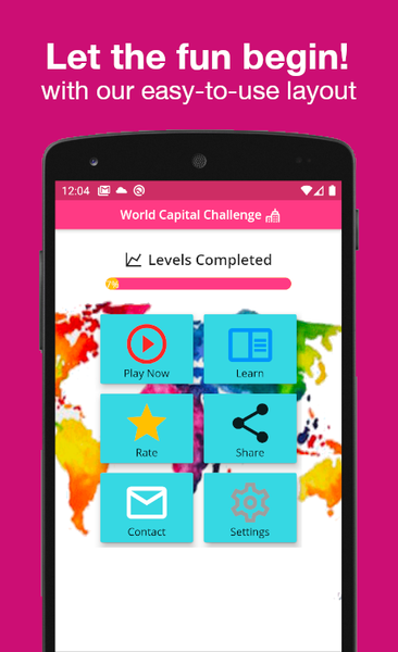 World Capitals - Gameplay image of android game